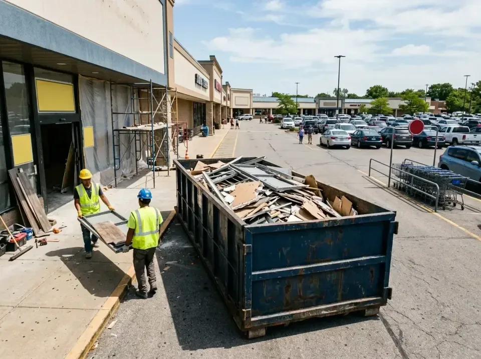 retail-store-renovation-debris-003 — frequently asked questions, Roll-off Dumpster Rentals in Wernersville, PA